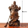 Guangong Guan Yu Erye Figur: Wohnzimmer-, Büro- oder Hoteleingangsdekoration, Heimdekoration, Buddha-Statue zur Anbetung