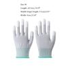 1 Paar antistatische Handschuhe für die Montage von Autofolien, Nylon-Arbeitshandschuhe mit PU-beschichteten Fingerspitzen, inklusive Werkzeug zum Verpacken von Autofolien