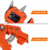 Garden Fruit Tree Pruning Shears Scissor Grafting Tool Plant Cutter Gardening Supplies with Blade