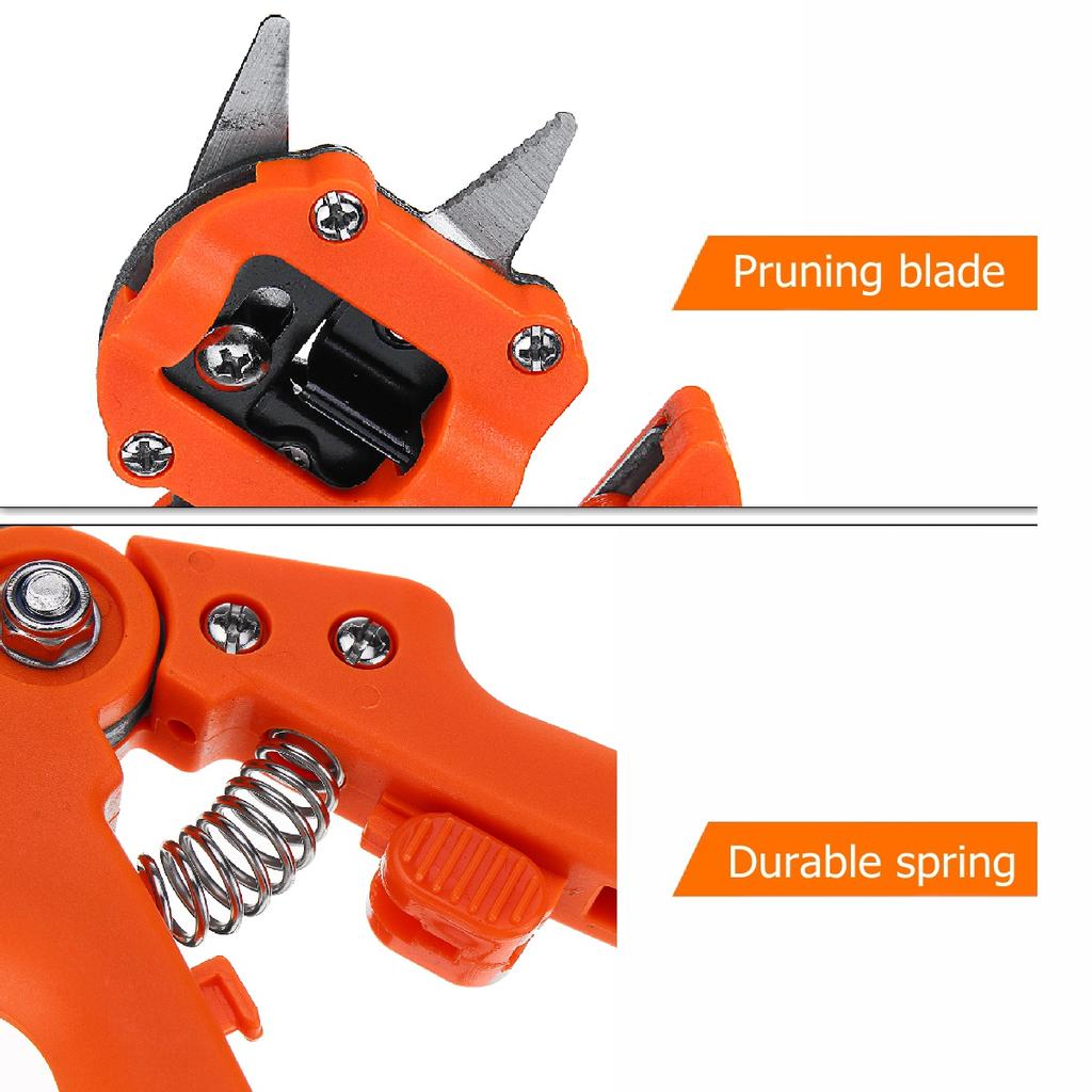 Garden Fruit Tree Pruning Shears Scissor Grafting Tool Plant Cutter Gardening Supplies with Blade