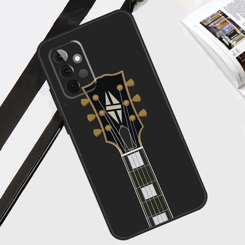Guitar Instrument Music Case For Samsung Galaxy A56 A36 A26 A16 A06 A54 A34 A14 A12 A22 A32 A52 A13 A53 A15 A35 A55
