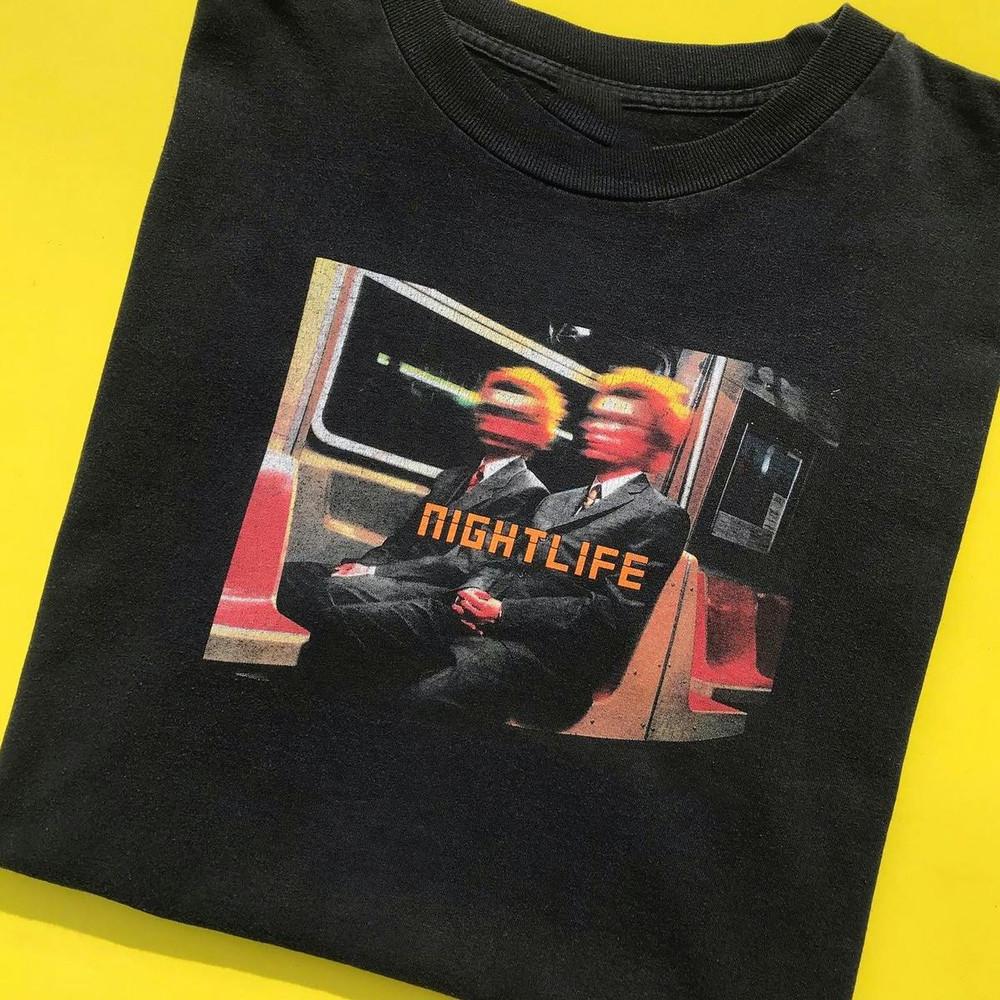 Pet Shop Boys Black T-Shirt Cotton Full Size Unisex S-5XL Unisex T-Shirt L