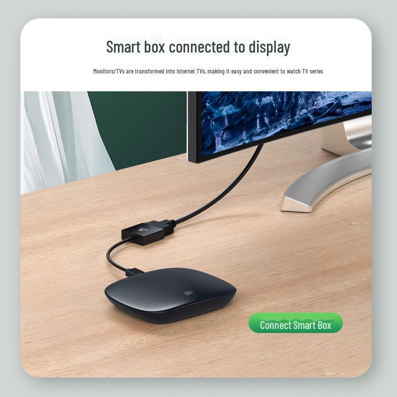 Biaz ZH62 HDMI to VGA Video Adapter Cable (Black) for Laptops.