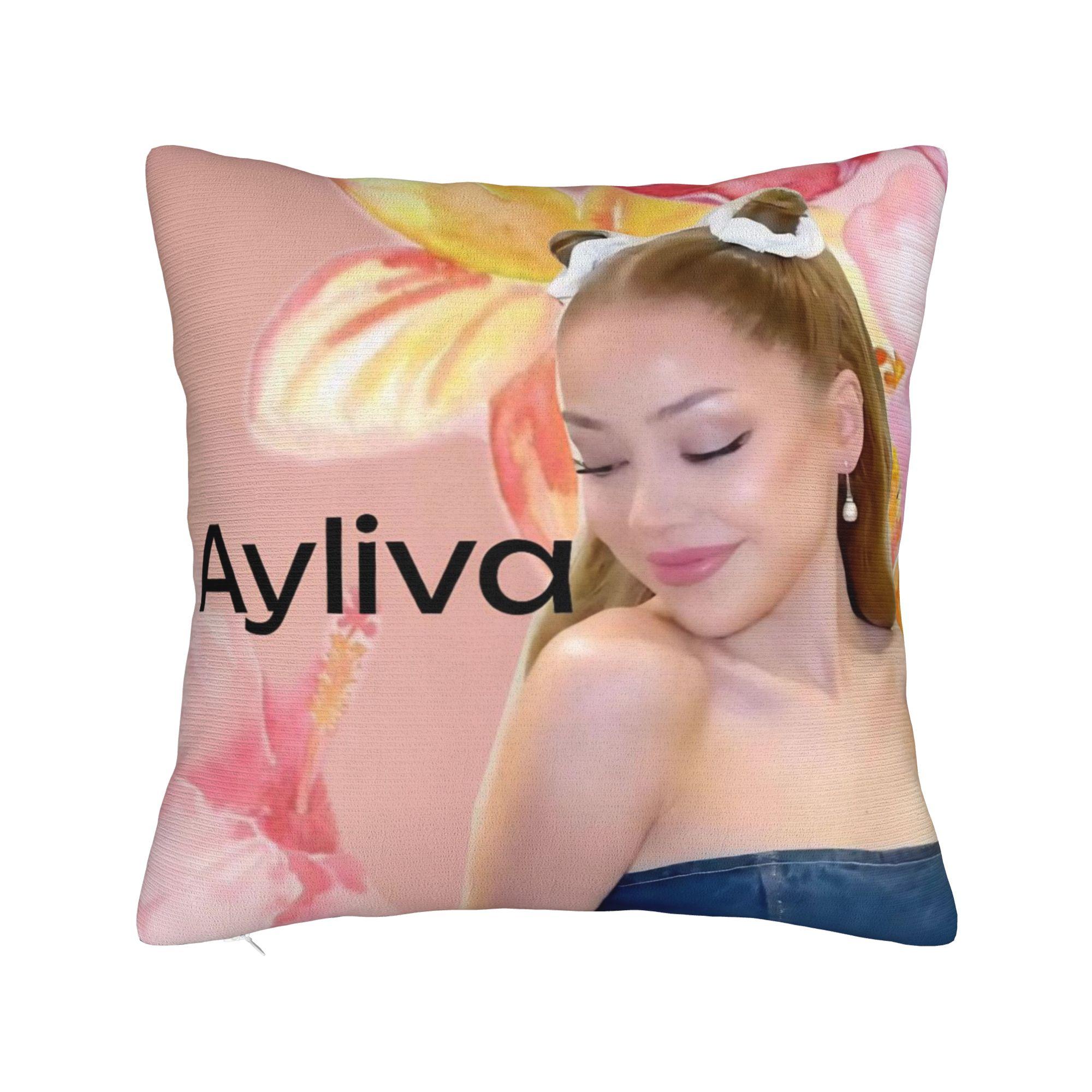 Decorative Pillow Cover Ayliva Singer Tour 2025 Merchandise Home  Throw Pillow Case Cover Drop Shipping Multi Size 12x12Inch