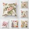 Retro Roses, Tower Pillowcase, Home Sofa Cushion Pillowcase