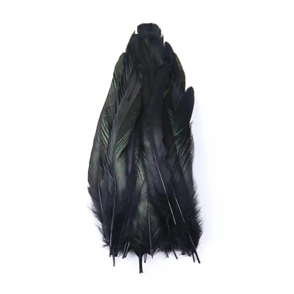 10PCS/lot Natural Roosters Tail Feather Bulk 10-16inch/25-40cm Cock Chicken Feathers Decorations for Carnival Stage Performances