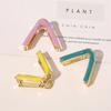 Korean Claw Clip Women Hair Clip Simplicity Elegant Geometric Shape Hair Clips Girls Hair Claw Hair Barrettes Hair Accessories