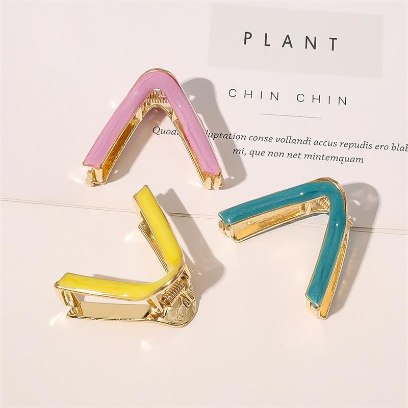 Korean Claw Clip Women Hair Clip Simplicity Elegant Geometric Shape Hair Clips Girls Hair Claw Hair Barrettes Hair Accessories