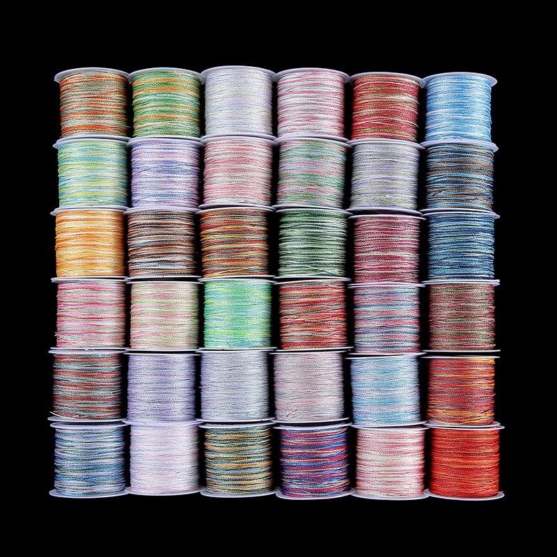 Gradient Starry Sky Thread for DIY Beading and Dragon Boat Festival Rope Weaving
