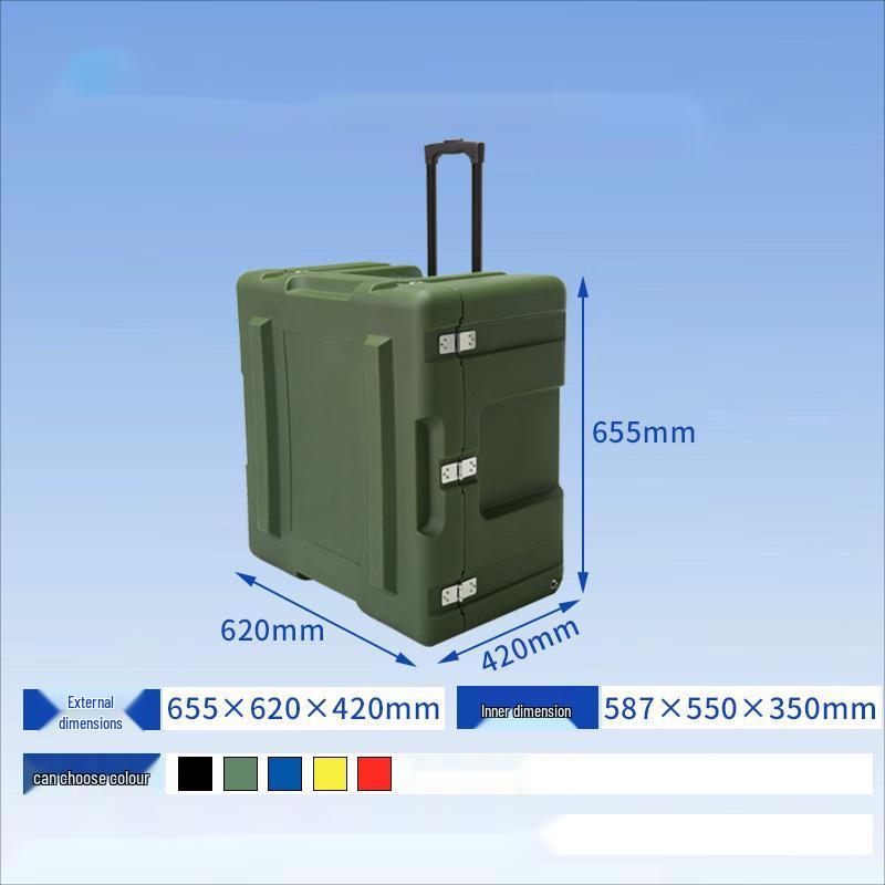 Brangdy Heavy-Duty Rotomolded Storage Case 655x620x420mm