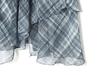 Asymmetrical Plaid Midi Skirt - European & American Style Women's Fashion