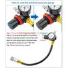 Cylinder Head Service Set Tool Kit Valve Spring Compressor Removal Installer Replacement Valve Oil Seal Tool