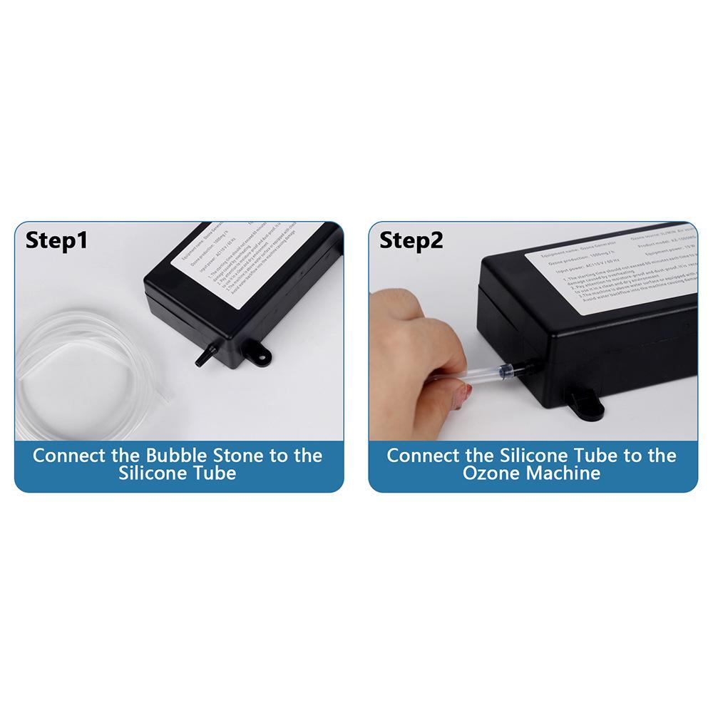 1000mg Ozone Generator for Fruit, Vegetable, and Fish Tank SPA Cold Bath.