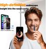 Ear & Nose Hair Trimmer with HD Camera, App Control, 1080P Waterproof Clipper for iOS/Android
