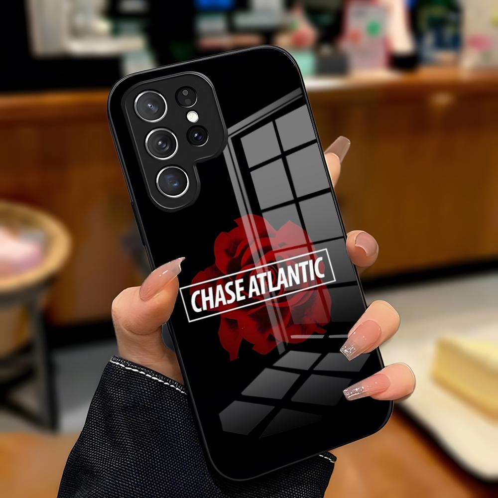

C-Chase Atlantic Music Phone Case For Samsung S26 S25 Plus S20 S20 Plus S22 Ultra S23 FE S21 Plus S21 Ultra Glass Cover Samsung S24 Plus