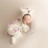 Newborn Full-Month Baby Infant Little Milk Dragon Photography Clothing One-Piece Romper Photo Studio Props