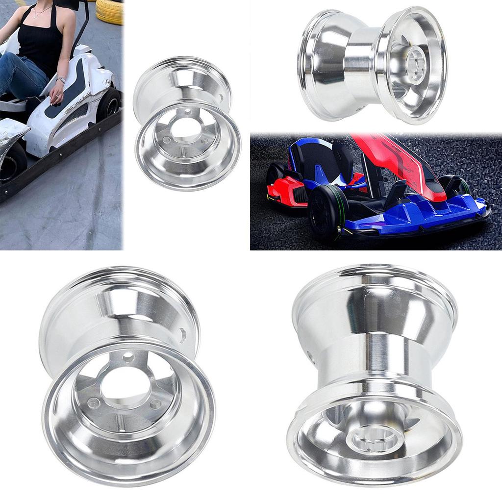 Aluminum Front Wheel Rim 5 Inch Practical Replace Part Accessory Tires Part for