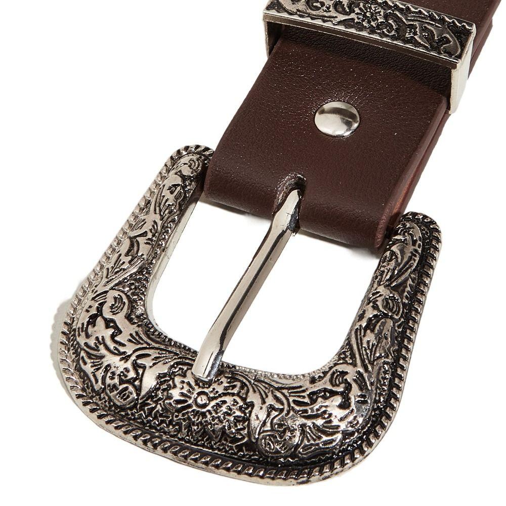 Punk Rivet Waist Belt Hip Hop PU Leather Belt Casual Women Waistband  Ladies