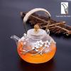 Yipan Hammered Glass Teapot