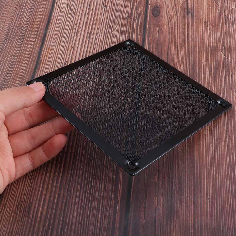 Useful Grill Guard Aluminum Case Dust Filter 120mm Dustproof Computer Fan Cooling