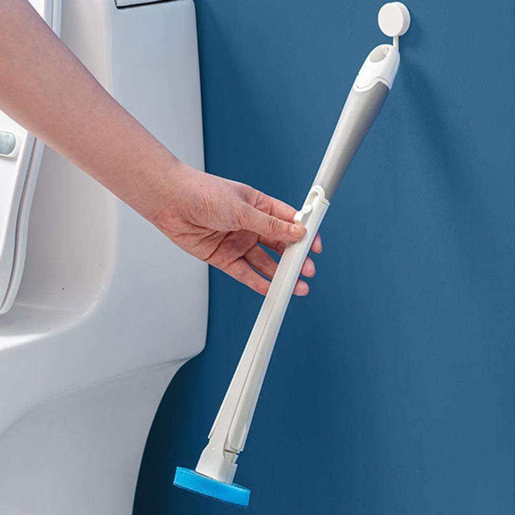 Toilet Brush Disposable Toilet Cleaning System with 10 Disinfecting Toilet Brush Refill Heads Powerful Cleaning System