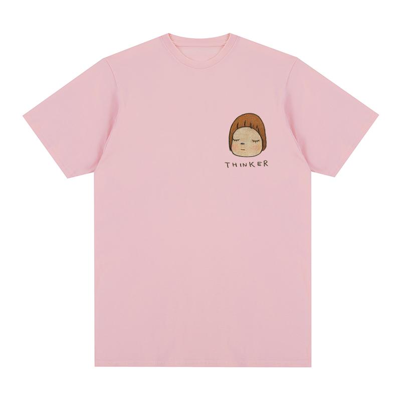 Yoshitomo Nara Thinker Vintage tshirt Fashion Casual Cotton Unisex T shirt New TEE TSHIRT Women s tops