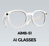Smart Glasses WiFi 200W Camera: Anti-Shake, Photo/Video Recording, AI Translation (Model AIMB-S1)