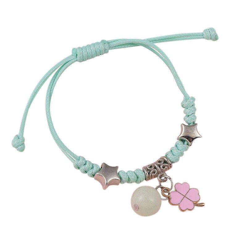 Luminous Korean Friendship Bracelets: Glowing Fashion Bangles for Best Friends & Couples, Unisex Design.