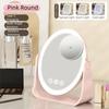 3 Color LED Makeup Mirror Eversible  Cosmetic Mirrors  Home
