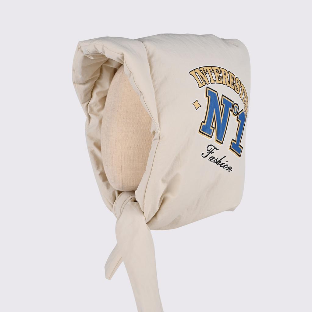 Down cotton bag head hat for men and women, thickened thermal ear protection hat in autumn and winter, outdoor cold-proof cycling hat