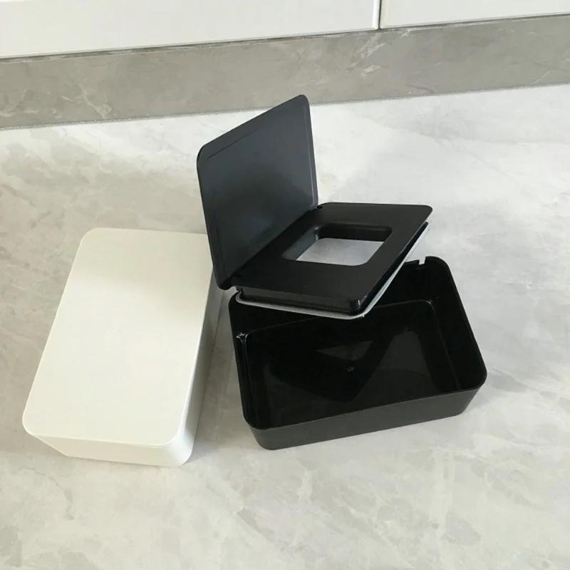 Tissue Box Feuchttücher Spender Halter Trocken Nass Tissue Papier Fall Box Tücher Serviette Lagerung Box Halter Container