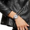 Time100 Multifunctional Men's Watch, Date, Day of the Week, Day/Night Display, Japanese Movement, Black Leather Belt, Office Worker, Popular Item,