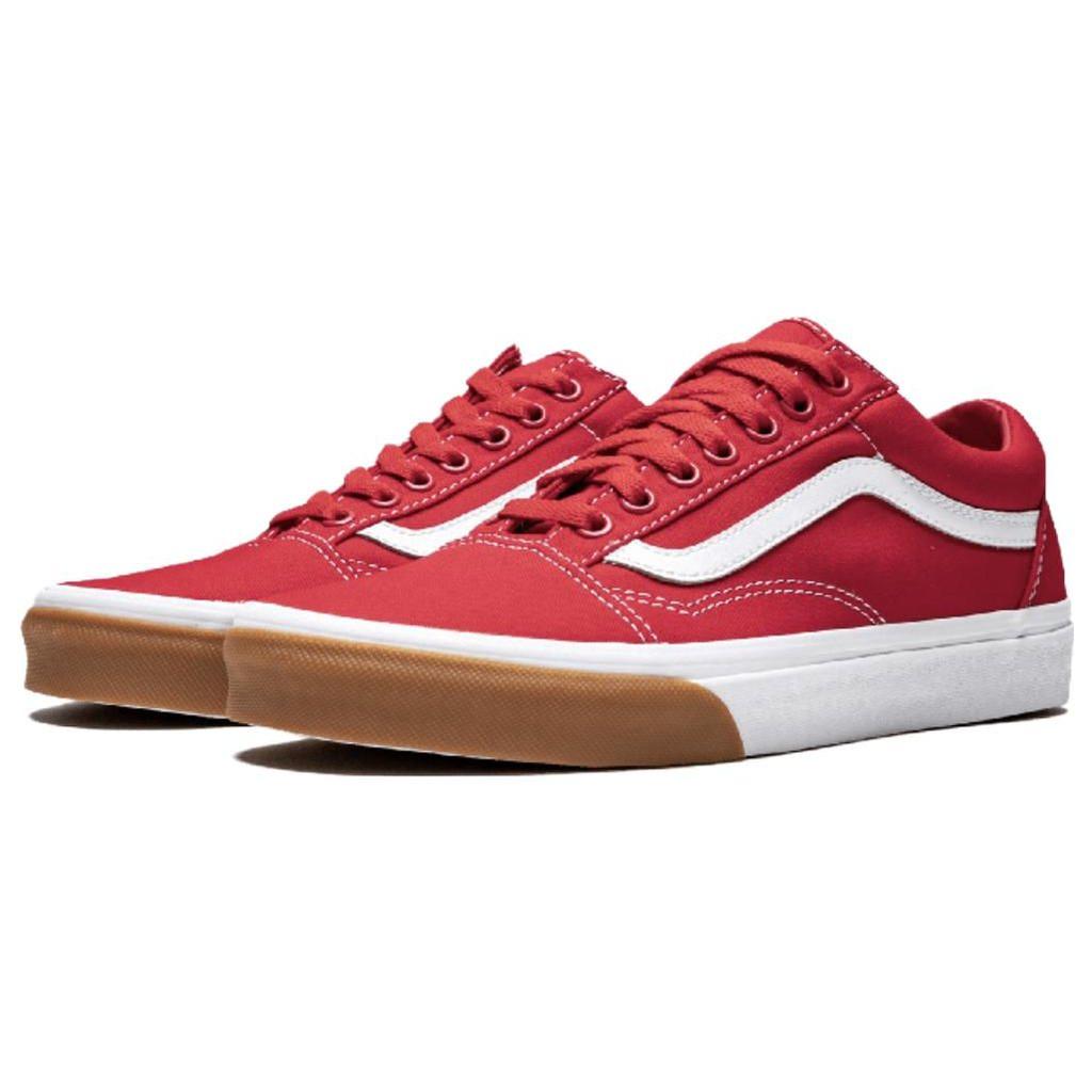 Vans Old Skool Gum Bumper Unisex Sneakers Red True-White VN0A38G1UK1