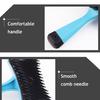 Self-cleaning Dog Grooming Brush, Pet Detangling Brush with Anti-Slip Handle, Pet Shedding Comb for Long Short Haired Cats Dogs Loose Fur Removal
