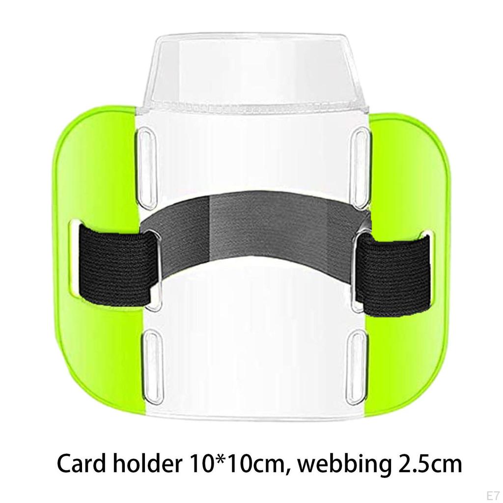 Nastavitelný držák na paži pro identifikační odznaky - Voděodolný PVC design