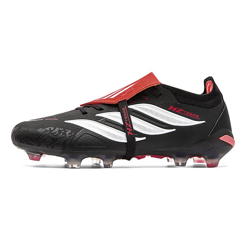 Bestseller transfronterizo: Zapatillas de fútbol profesionales de media caña para césped con tacos largos, zapatillas de entrenamiento de competición para hombre y mujer, ZAPATILLAS DE FÚTBOL