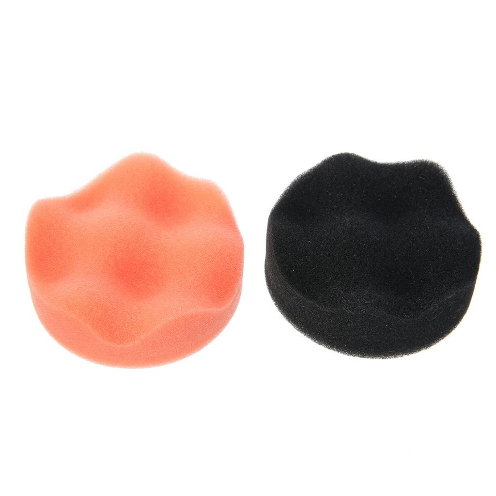 7 Stück 7,6 cm Wachsschwamm-Pufferpolierpads M10 Bohrer-Adapter-Set für Autopolierer