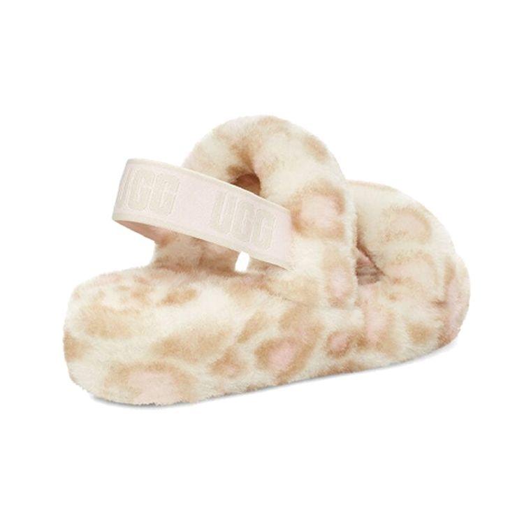 UGG Oh Yeah Plush Sport Sandals Women Sandals White 1120920-WHT