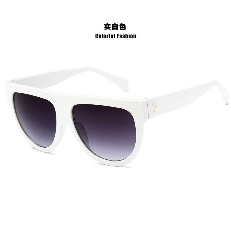 Oversized Frame Black Shades Square Sunglasses Woman Oval Designer Vintage Fashion Sun Glasses Female Oculos De Sol