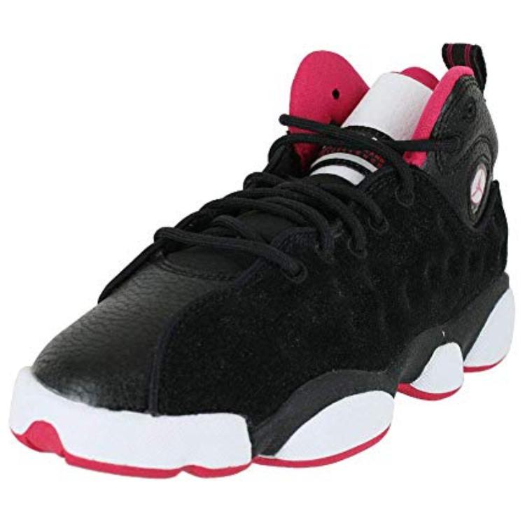 New Jordan Jumpman Team 2 Black Rush Pink GS 820276-006