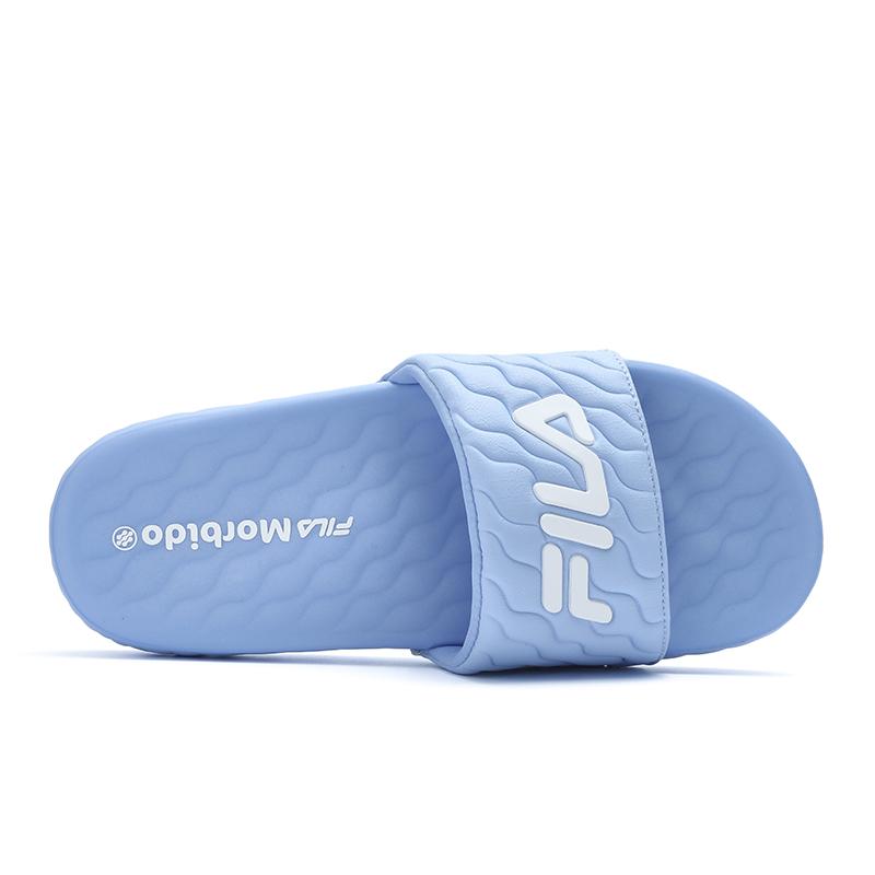 FILA Comfortable Rebound Basic Fashion Slide Sandals Men Footwear Light-Blue F12M421502FPB