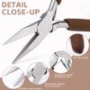 Professional Jewelry Making Tools Jewelry Pliers Needle Nose Pliers Round Wire Cutters for Supplies Wrapping DIY Crafts Beading