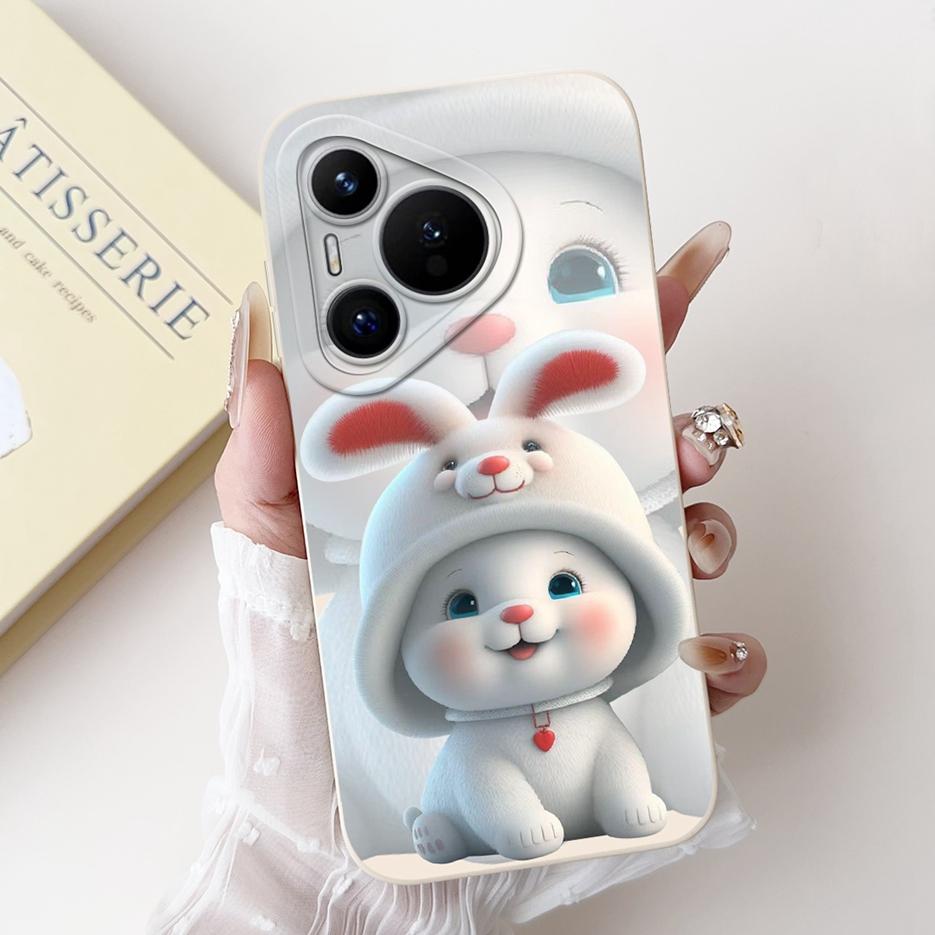 For Huawei Pura 70 Pro 5G Case Cute Cartoon Cover Shockproof Soft TPU Phone Cases For Huawei Pura 70 Pro Plus Pura70 Pro+ Fundas