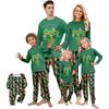 Sevimli Aile Seti Pijama Baskılı, Ev Giyimi, Aile Seti Uzun Kollu Üst Alt Set