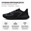 Under Armour HOVR Machina 3 Spor Kuru Rahat Kumaş File Düşük Üst Karbon Kauçuk Köpük Günlük Koşu Ayakkabısı Erkek spor ayakkabı Siyah 3025798-003