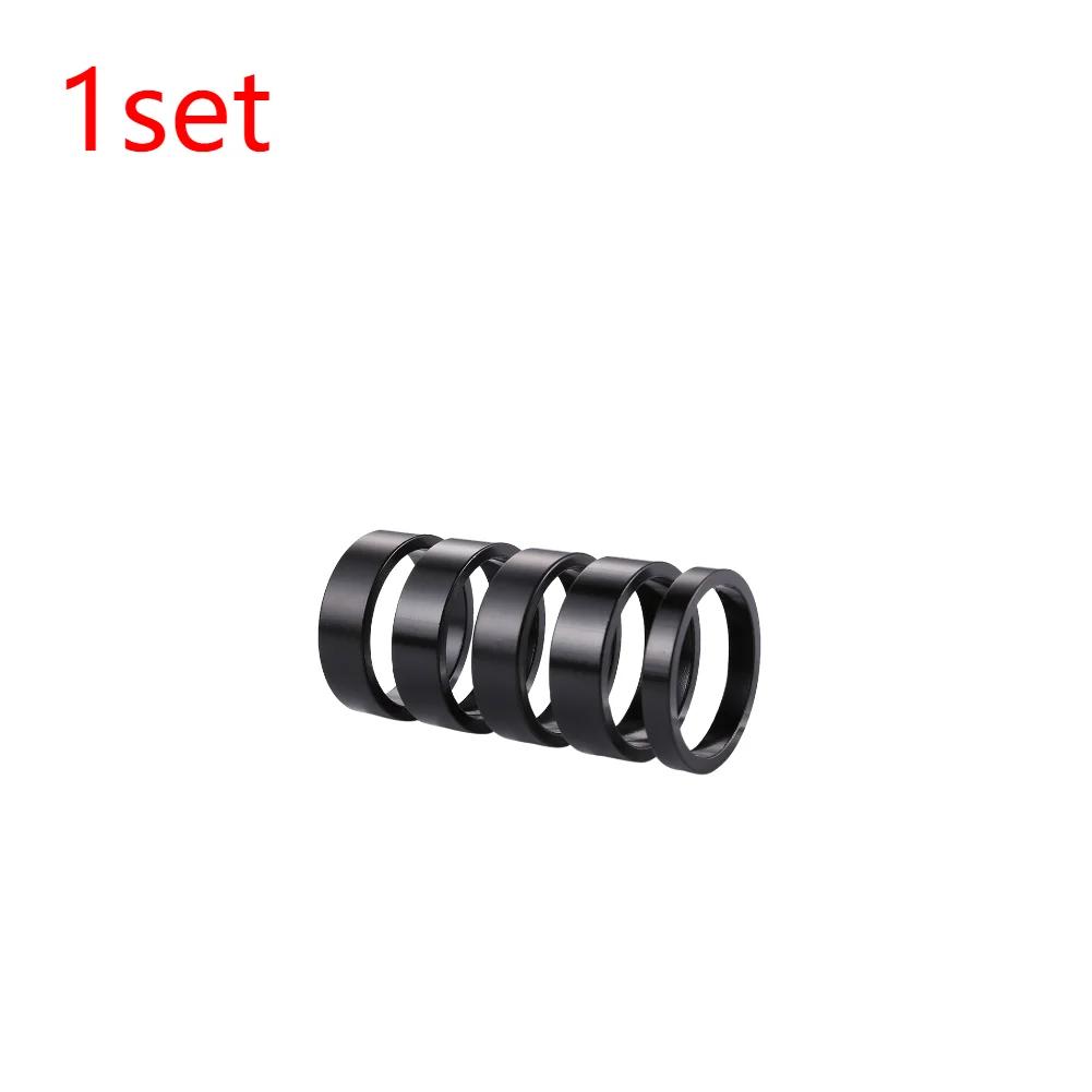 1/2/4set Aluminum Alloy Bike Headset Washer Mountain Bicycle Front Fork Washer Bike Stem Handlebar Spacers Ring Gasket