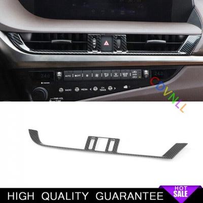 Middle Console Air Outlet Vent Trim For Lexus ES250 300h 350 19-23 Carbon Fiber