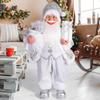 24-inch Santa Claus Standing Doll Christmas Window Decoration, Ornament & Children's Gift