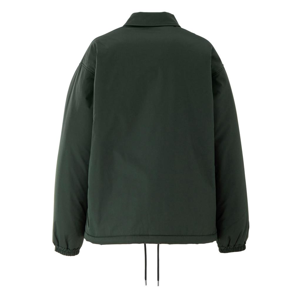 Onitsuka Tiger Coach Jacket Fashion Comfortable Versatile Lapel Jacket Unisex Jacket Military-Green 2183B398-300