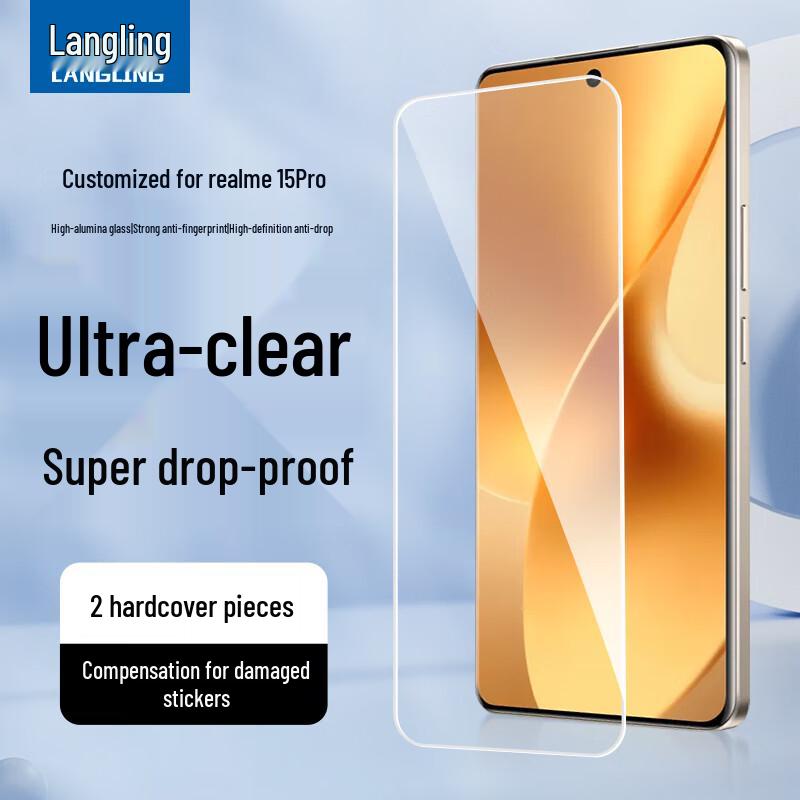 Langling Screen and Lens Protectors for Realme Phones